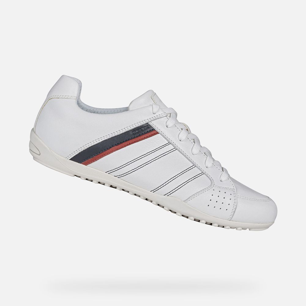 Tenis Geox Homem Branco - Wells - EPJDV5280